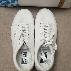 NEW Vans White Sneakers